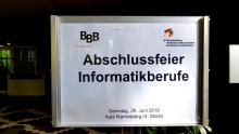Empfang an der Abschlussfeier der Aargauer ICT-Berufe